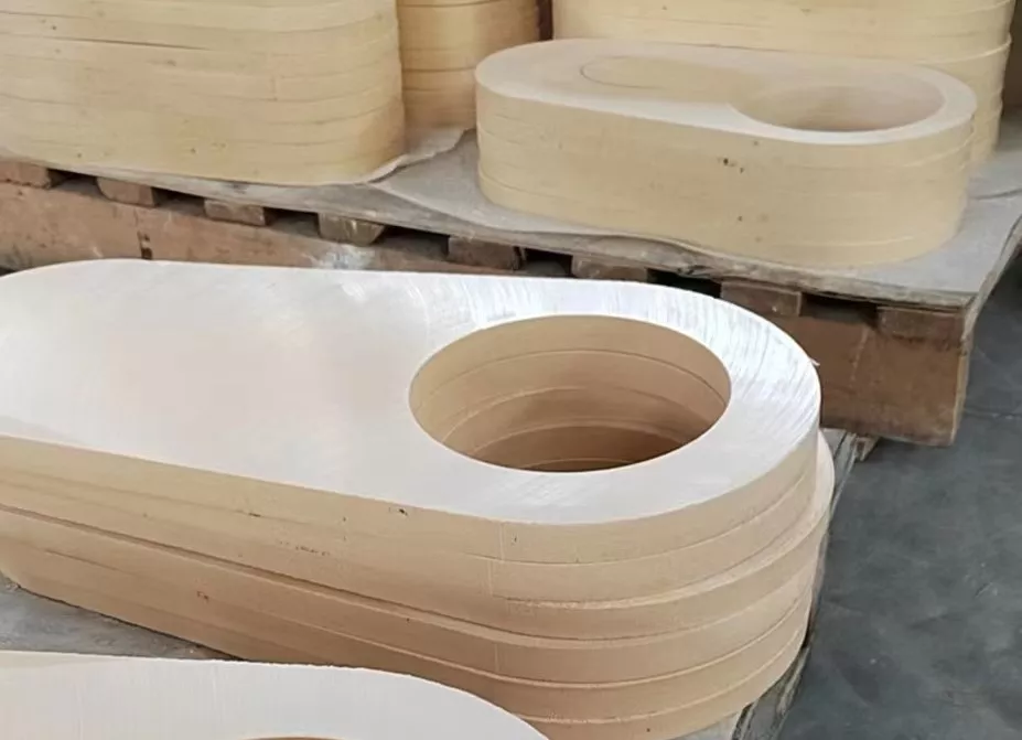 Long zirconia plate